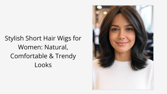 stylish short hair wigs for women