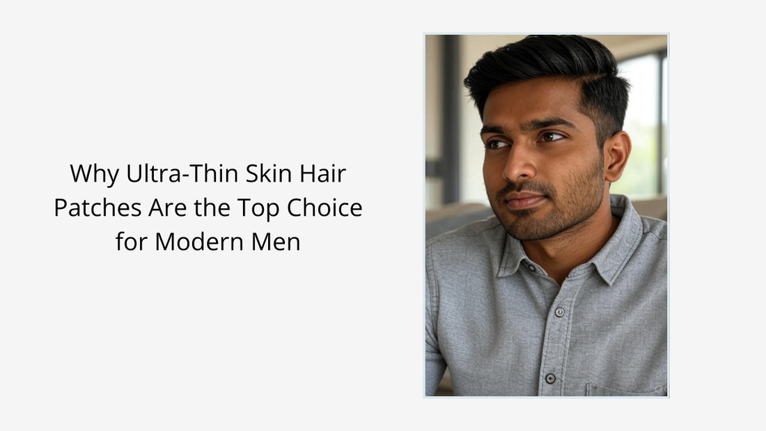 ultra-thin skin hair patch