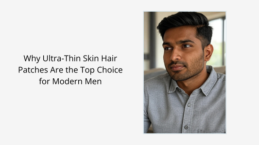ultra-thin skin hair patch