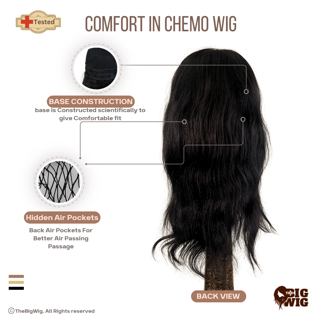 Human Hair Chemo Wig - The Big Wig