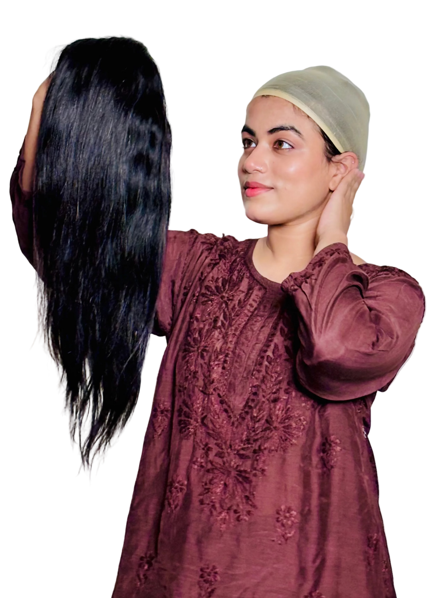 Full Head Wig | Human Hair 1.5X5 Silk base Parting