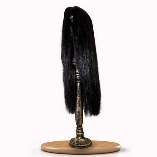 Layer Cut 26" Bio Fiber Hair Wig for Female Cancer Patient | Stylish Women Wigs