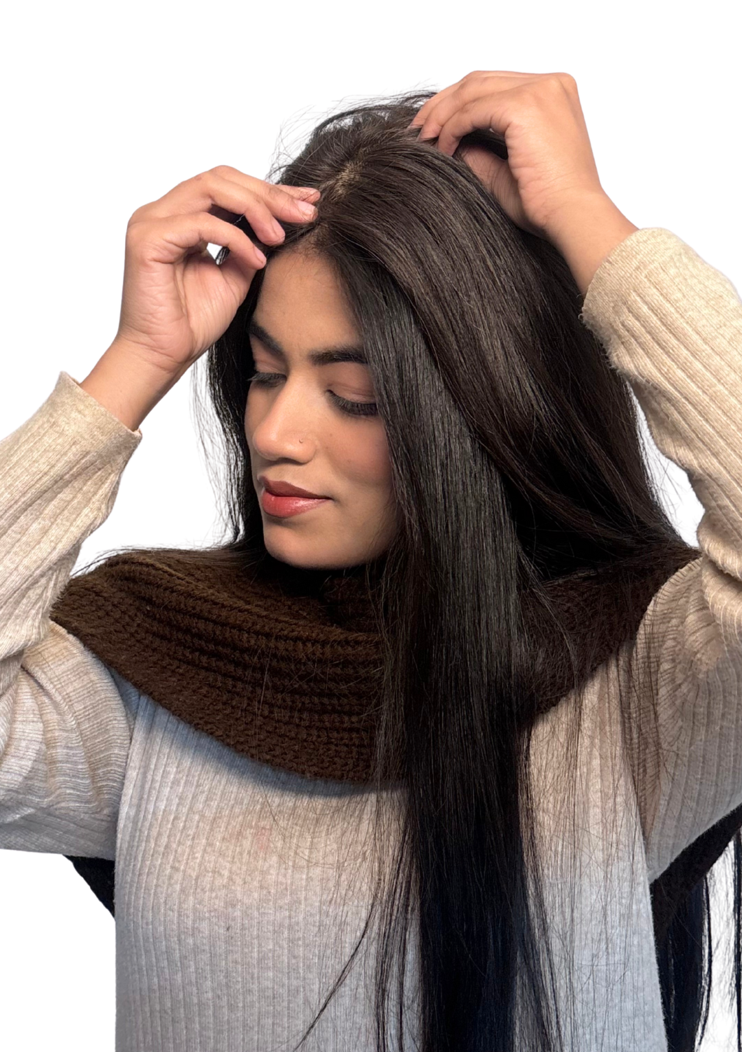 1.5x5 Inch Scalp-Like Silk Hair Topper – Human Hair for Women | The Big Wig - The Big Wig