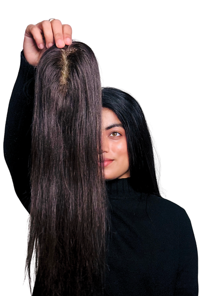 3x5 Inch Scalp-Like Silk Hair Topper – Human Hair for Women | The Big Wig - The Big Wig