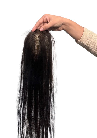 1.5x5 Inch Scalp-Like Silk Hair Topper – Human Hair for Women | The Big Wig - The Big Wig