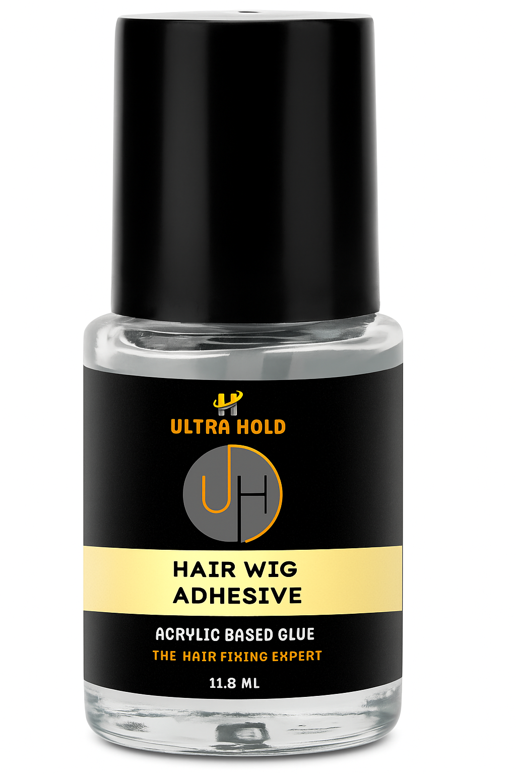 Ultra Hold Hair Patch & Wig Glue 11.8ml | Waterproof, Skin-Safe, Strong Adhesive with Applicator