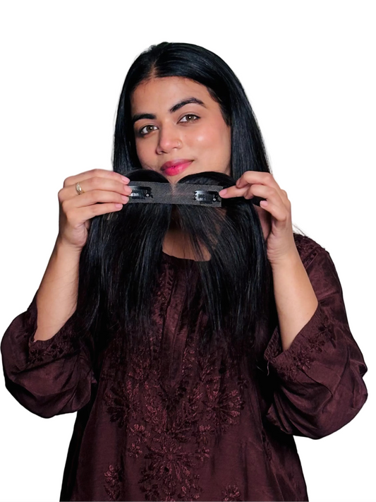 Clip in Front hairline patch