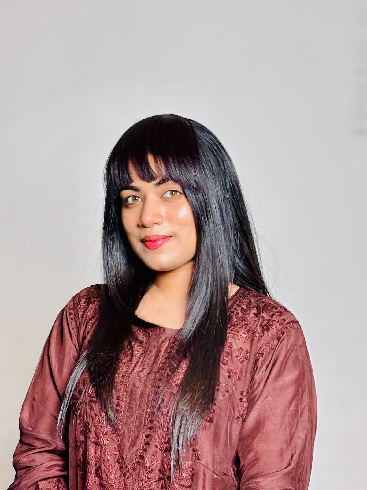Clip In Curtain Bangs | Human Hair