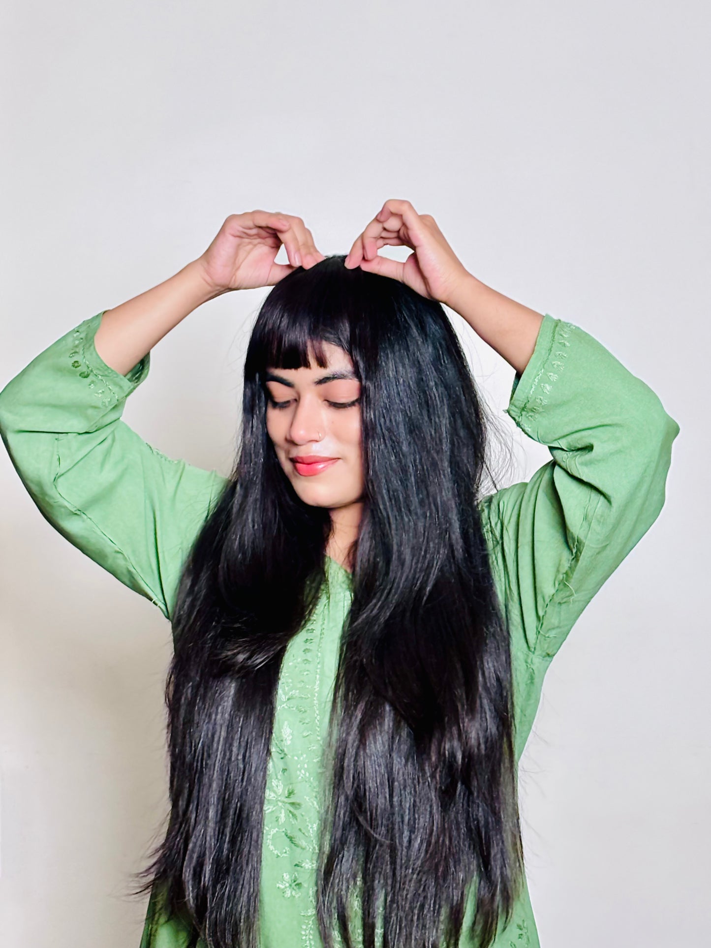 Clip in Fringes Bangs | Human Hair
