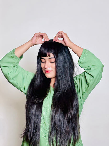 Clip in Fringes Bangs | Human Hair