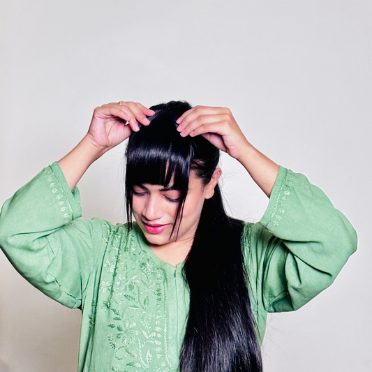 Clip in Fringes Bangs | Human Hair