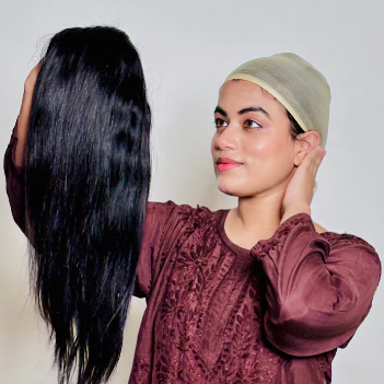 Full Head Wig | Human Hair 1.5X5 Silk base Parting
