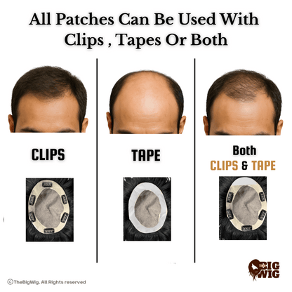how to wear hair patch