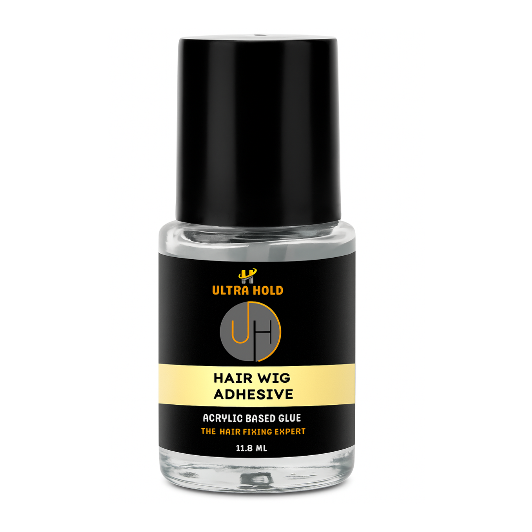 Ultra Hold Hair Patch & Wig Glue 11.8ml | Waterproof, Skin-Safe, Strong Adhesive with Applicator